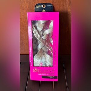 New Slayyy Hair - Braided 24" Ponytail Extension - Honey Blonde